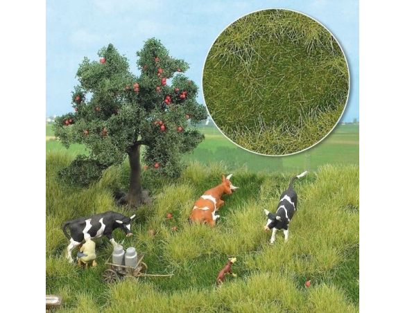 BUSCH 1306 TAPPETO ERBOSO PRIMAVERILE  HO  FOGLIO cm 21x29 Modellino