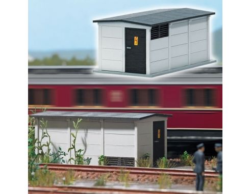 BUSCH 1414 CABINA ELETTRICA  HO Modellino