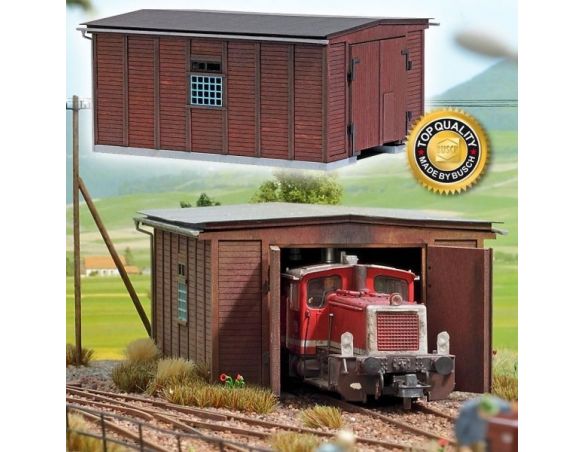 BUSCH 1424 DEPOSITO LOCOMOTIVA  HO Modellino