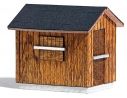 BUSCH 1459 CASETTA IN LEGNO HO Modellino