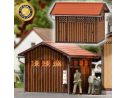 BUSCH 1469 SERVIZI TOILET  HO Modellino