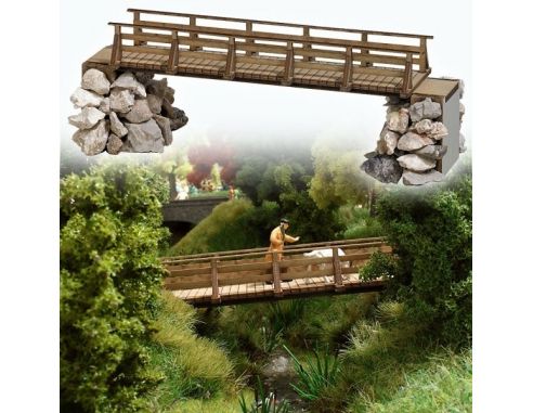 BUSCH 1497 PONTE  HO Modellino
