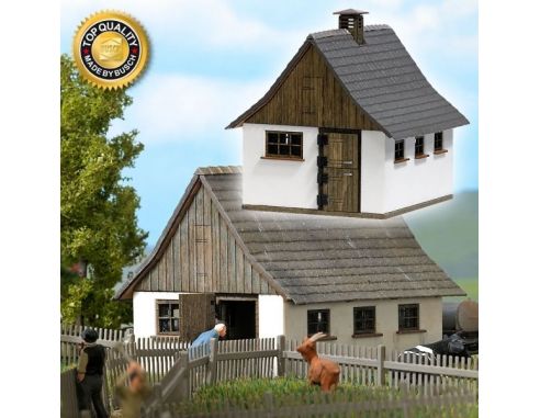 BUSCH 1516 STALLA  HO Modellino