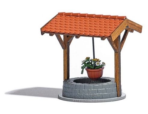 BUSCH 1524 POZZO CON FIORI HO Modellino