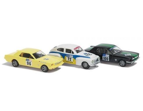BUSCH 1608 VOLVO FORD MUSTANG CORSA HO Modellino