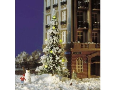 BUSCH 5409 ALBERO DI NATALE  CON LUCI HO Modellino