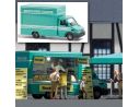 BUSCH 5422 IVECO FURGONE VENDITA PANINI CON LUCE  HO Modellino