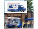 BUSCH 5423 FURGONE VENDITA PESCE  HO Modellino