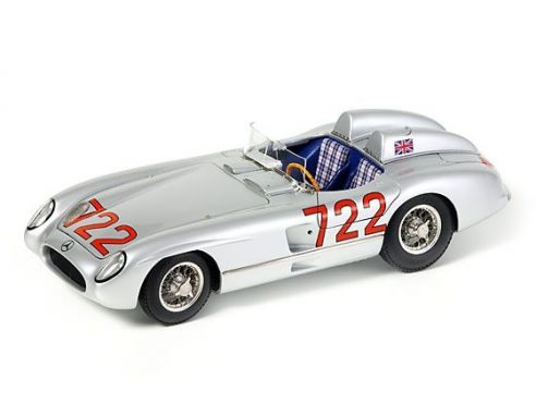 CMC CMC066 MERCEDES 300 SLR N.722 WINNER MM 1955 MOSS-JENKINSON 1:18 Modellino