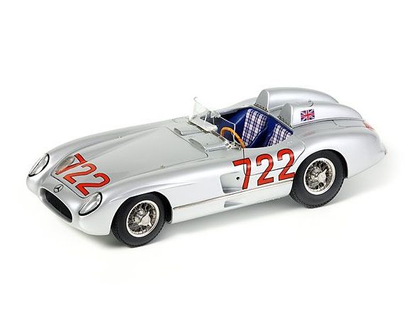 CMC CMC066 MERCEDES 300 SLR N.722 WINNER MM 1955 MOSS-JENKINSON 1:18 Modellino