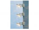 BUSCH 5521 LAMPADE SPINOTTO 3 PEZZI HO Modellino