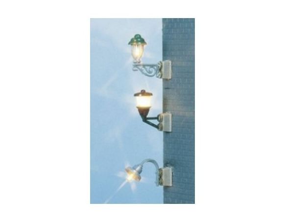 BUSCH 5524 LAMPADE SPINOTTO 3 PEZZI HO Modellino