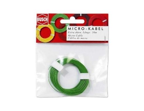 BUSCH 5792 FILO ELETTRICO VERDE 10 METRI Modellino