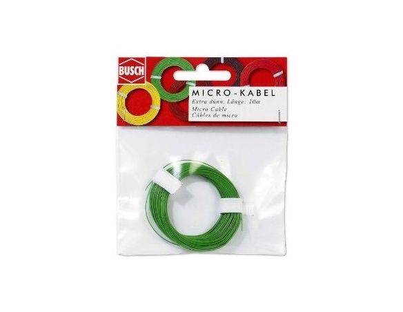 BUSCH 5792 FILO ELETTRICO VERDE 10 METRI Modellino