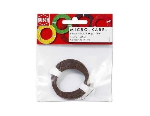 BUSCH 5794 FILO ELETTRICO MARRONE 10 METRI Modellino