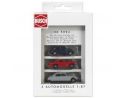 BUSCH 5994 VOLKSWAGEN KAFER MERCEDES CITROEN SET 3 PEZZI  HO Modellino