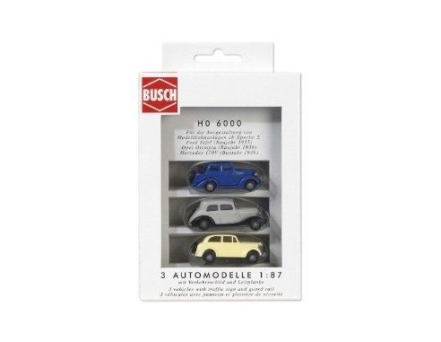 BUSCH 6000 OLIMPIA FORD EIFEL MERDEDES 170v HO Modellino