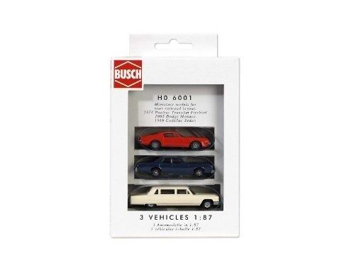 BUSCH 6001/A PONTIAC DODGE MONACO CADILLAC LIMOUSINE  HO Modellino