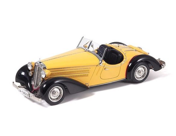 CMC CMC075A AUDI 225 ROADSTER 1935 YELL./BL.1/18 Modellino