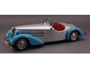 CMC CMC075B AUDI 225 ROADSTER 1935 BLUE/SILVER 1:18 Modellino