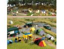 BUSCH 6044 CAMPING  TENDE E BOX HO Modellino