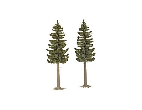 BUSCH 6136 ALBERI PINI 2 PEZZI 130 mm Modellino