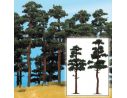 BUSCH 6142 ALBERI PINI 2 PEZZI 145/160 mm Modellino