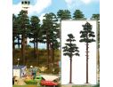 BUSCH 6144 ALBERI PINI 2 PEZZI 175/210 mm Modellino