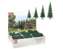 BUSCH 6330 ALBERI  PINI 130 PEZZI  ASSORTITI VARIE MISURE HO Modellino