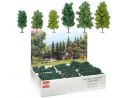 BUSCH 6332 ALBERI VARI TIPI 36 PEZZI HO Modellino