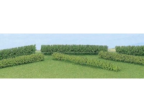 BUSCH 6439 SIEPE 6 PEZZI tot.cm.90  HO Modellino