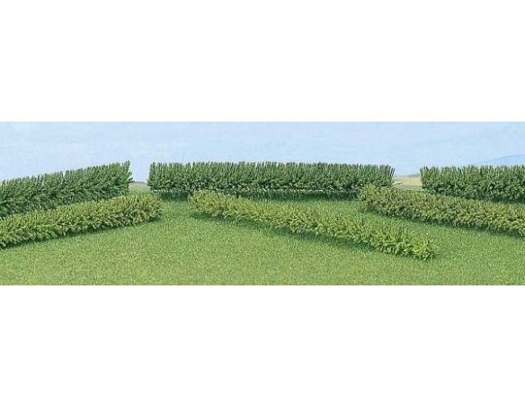 BUSCH 6439 SIEPE 6 PEZZI tot.cm.90  HO Modellino