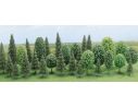 BUSCH 6489 ALBERI 30 PEZZI ASSORTITI HO Modellino