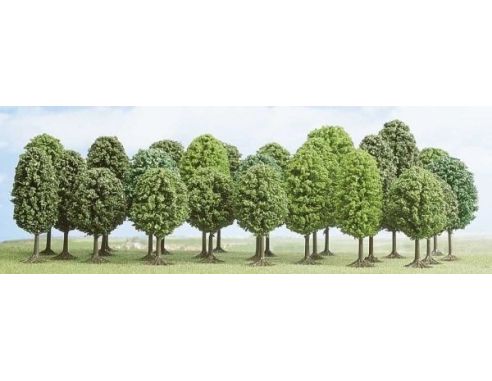 BUSCH 6587 ALBERI 25 PEZZI ASSORTITI  N Modellino