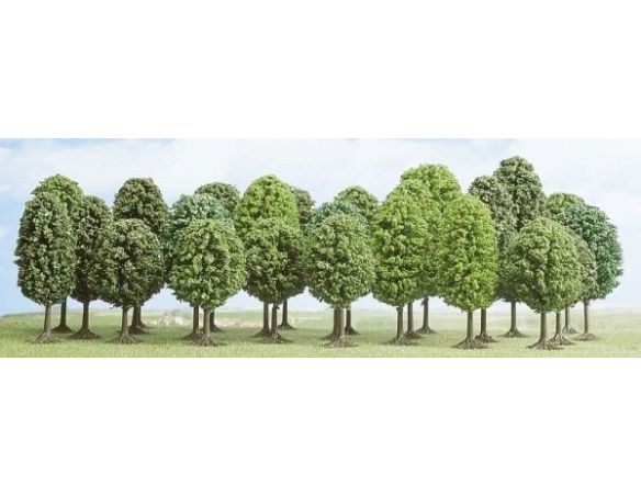 BUSCH 6587 ALBERI 25 PEZZI ASSORTITI  N Modellino