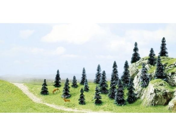 BUSCH 6598 ALBERI 20 PEZZI ASSORTITI N Modellino