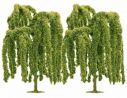 BUSCH 6650 ALBERI SALICI PIANGENTI 2 PEZZI mm 120  HO Modellino