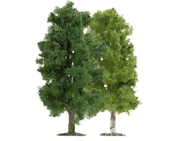 BUSCH 6740 ALBERI 2 PEZZI mm 115  HO Modellino