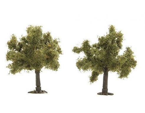 BUSCH 6817 ALBERI 2 PEZZI mm 35  Z Modellino