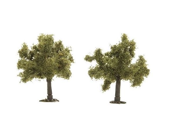 BUSCH 6817 ALBERI 2 PEZZI mm 35  Z Modellino