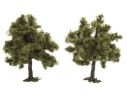 BUSCH 6857 ALBERI 2 PEZZI mm 95  HO Modellino