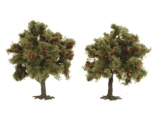 BUSCH 6858 ALBERI 2 PEZZI mm 95  HO Modellino