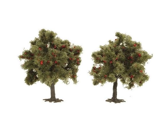 BUSCH 6858 ALBERI 2 PEZZI mm 95  HO Modellino