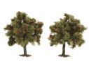 BUSCH 6858 ALBERI 2 PEZZI mm 95  HO Modellino