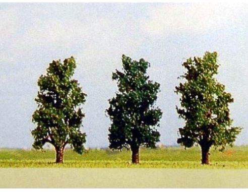 BUSCH 6919 ALBERI 3 PEZZI mm 50  Z Modellino