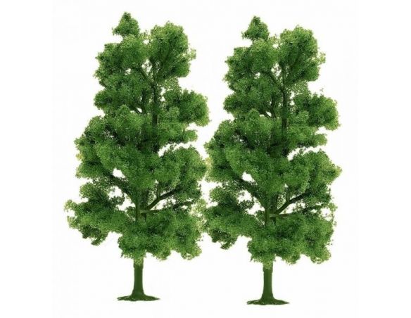 BUSCH 6939 ALBERI 2 PEZZI mm 90  HO Modellino