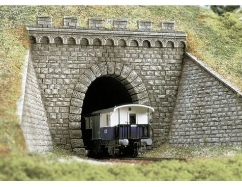 BUSCH 7022 FRONTALE CON MURATE   HO Modellino