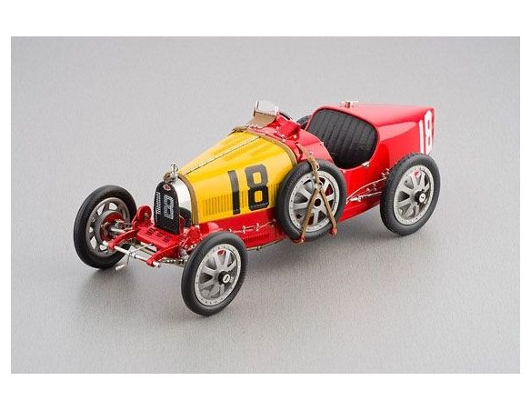 CMC CMC100B016 BUGATTI T35 GRAND PRIX N.18 NATION COLOUR PROJECT- SPAIN 1:18 Modellino