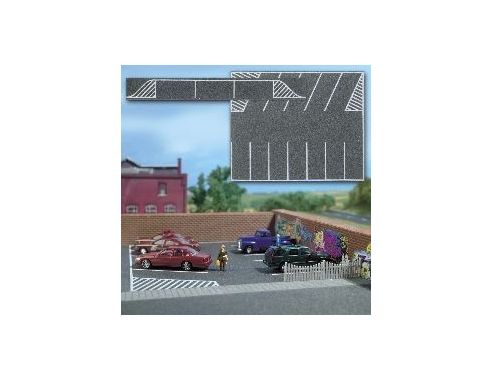 BUSCH 7077 ASFALTO PARCHEGGIO  mm 120x100 N Modellino