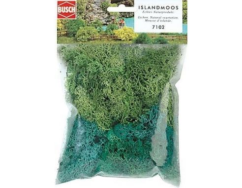 BUSCH 7102 LICHENE VERDE Modellino